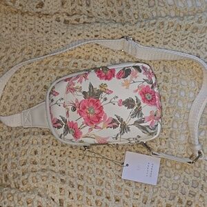 LC Lauren Conrad May Sling Floral Crossbody Bag